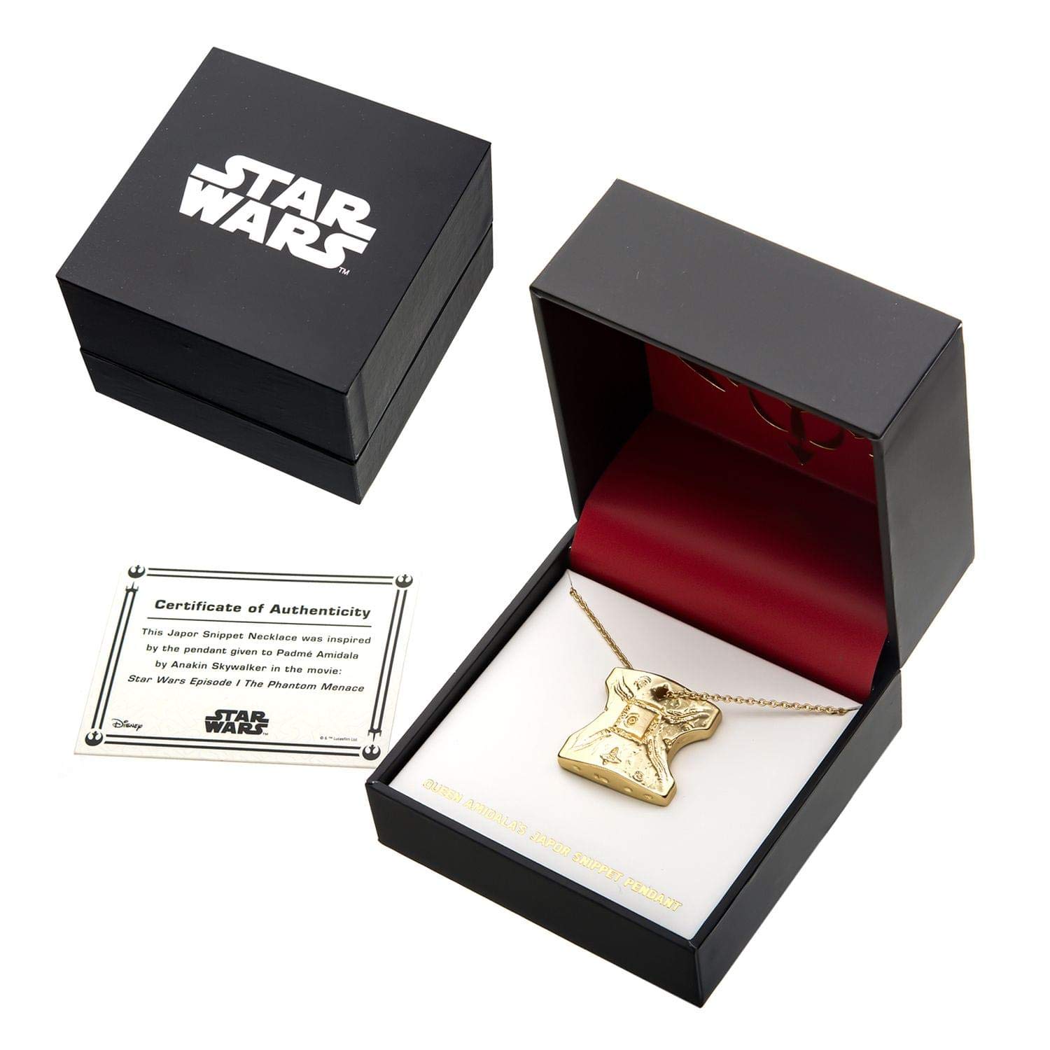 Body Vibe x Star Wars Padme' Amidala Japor Snippet Replica Necklace on Amazon