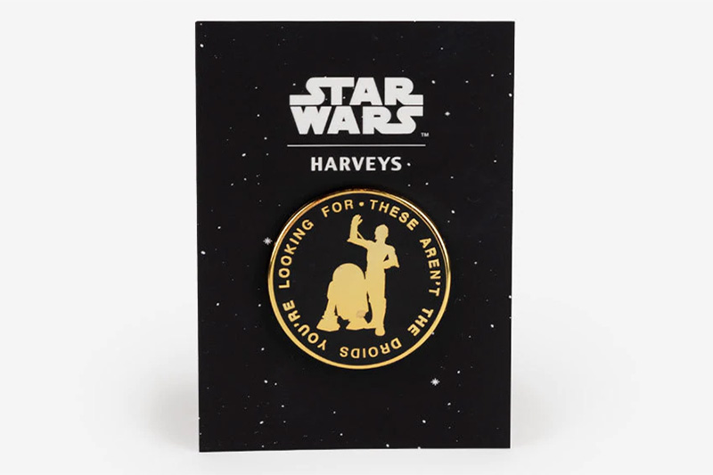 Harveys Lapel Pin - Droids