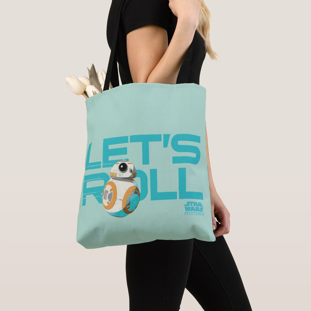 Star Wars Resistance BB-8 Let's Roll Tote Bag at Shop Disney