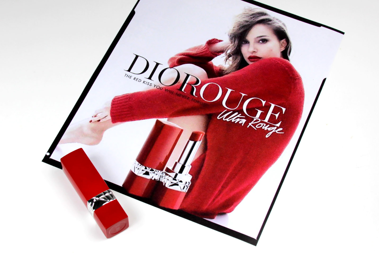 Natalie Portman - Dior Rouge 999 Lipstick