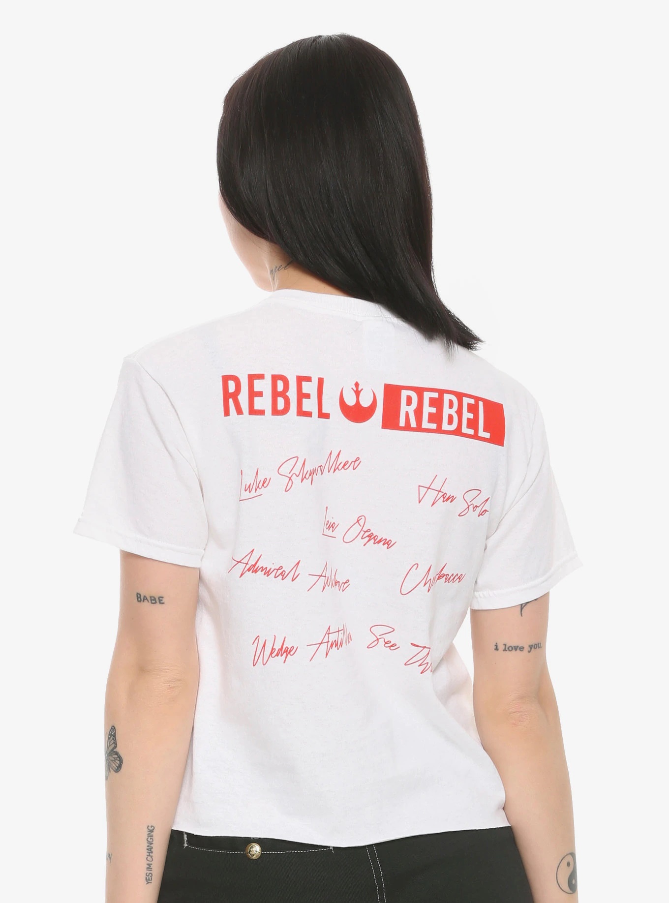 Women's Star Wars Rebel Roll Call T-Shirt at Hot Topic