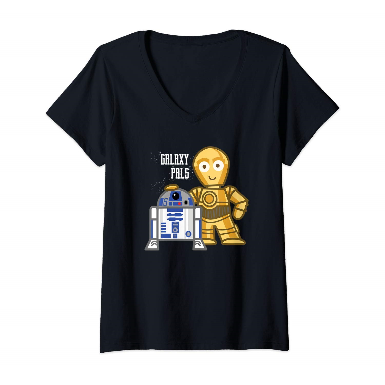 Women's Star Wars C-3PO & R2-D2 T-shirt on Amazon