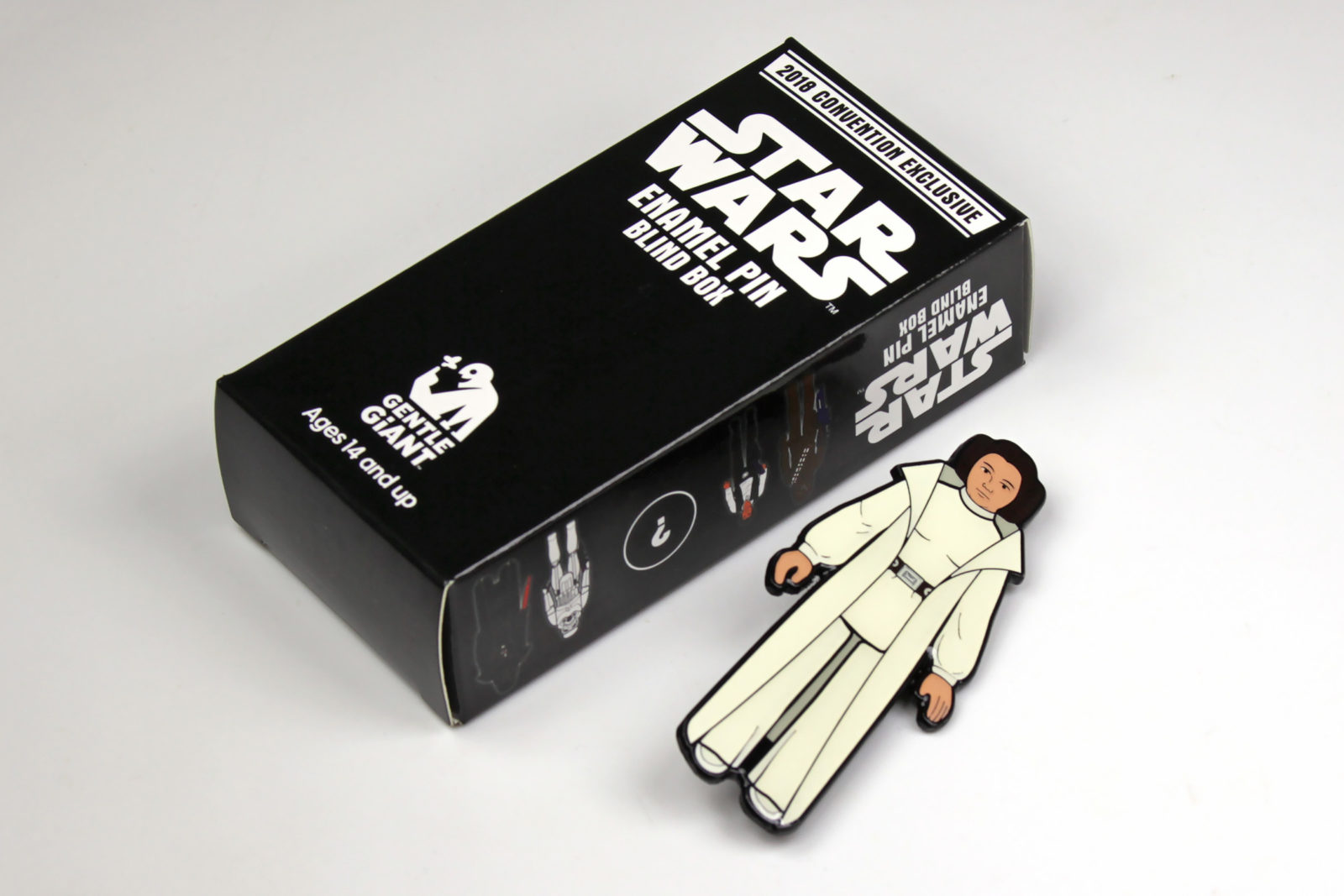 Princess Leia Vintage Action Figure Pin, by Gentle Giant