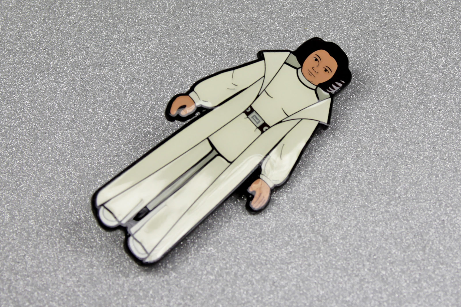 Princess Leia Vintage Action Figure Pin, by Gentle Giant