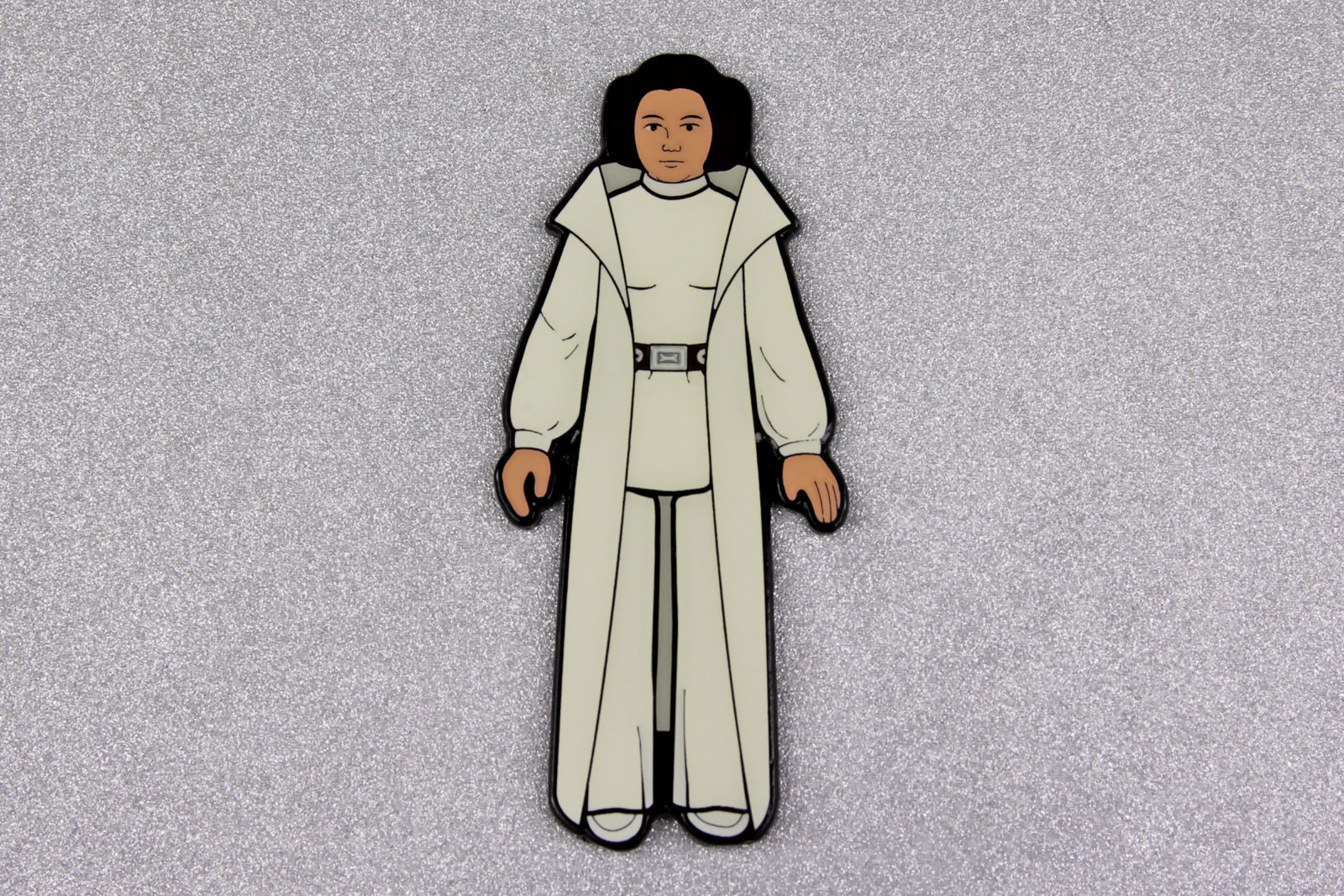 Princess Leia Vintage Action Figure Pin, by Gentle Giant