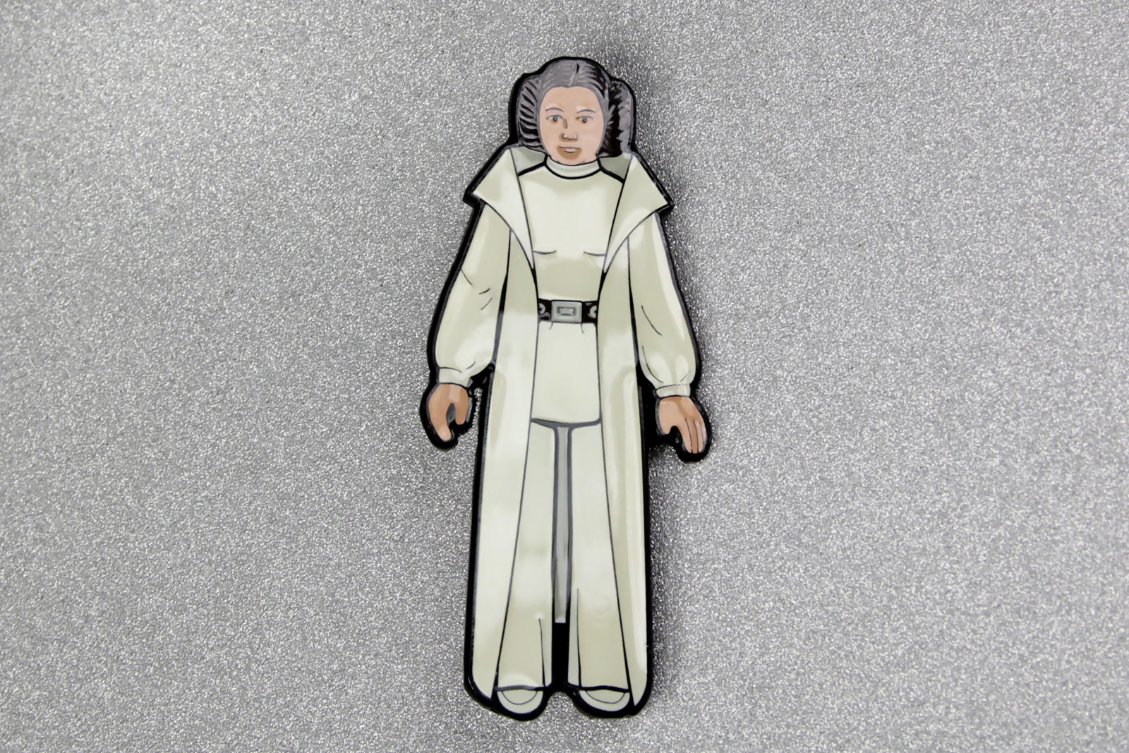Princess Leia Vintage Action Figure Pin, by Gentle Giant