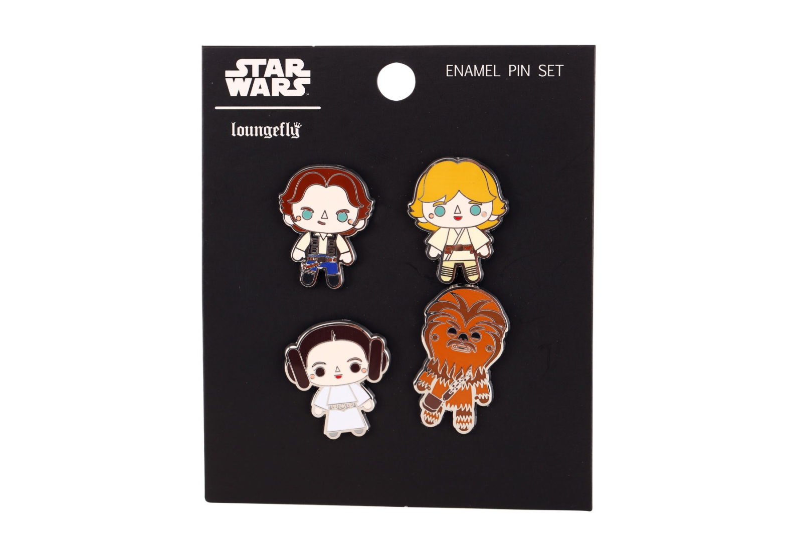 Loungefly Star Wars A New Hope Character Pin 4 Pack at Fun