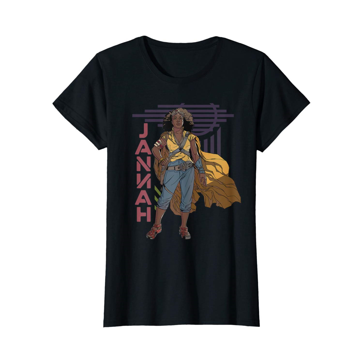Women's Star Wars Episode 9 Jannah T-Shirts on Amazon