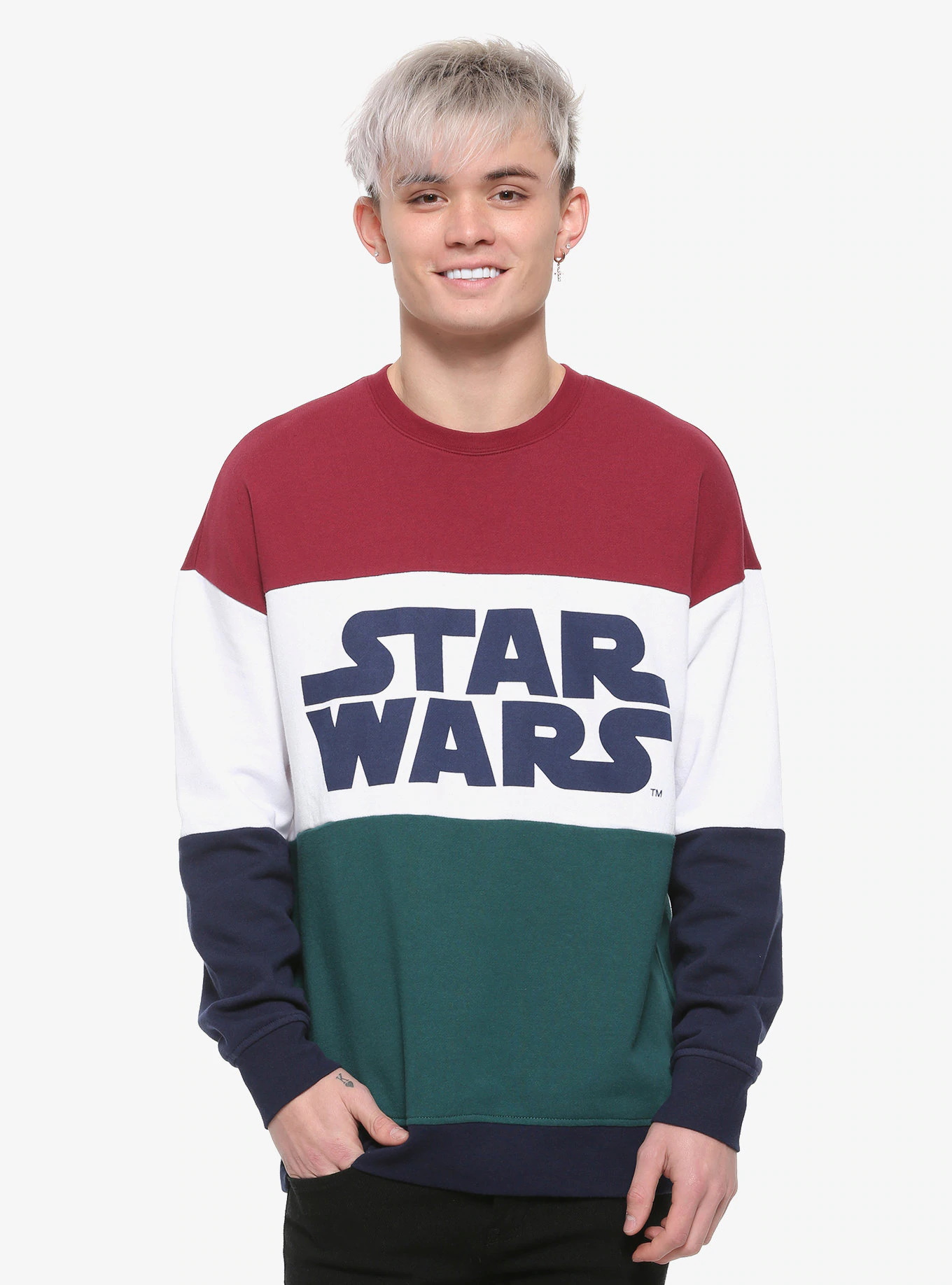Our Universe Star Wars Color Block Sweatshirt at Her Universe