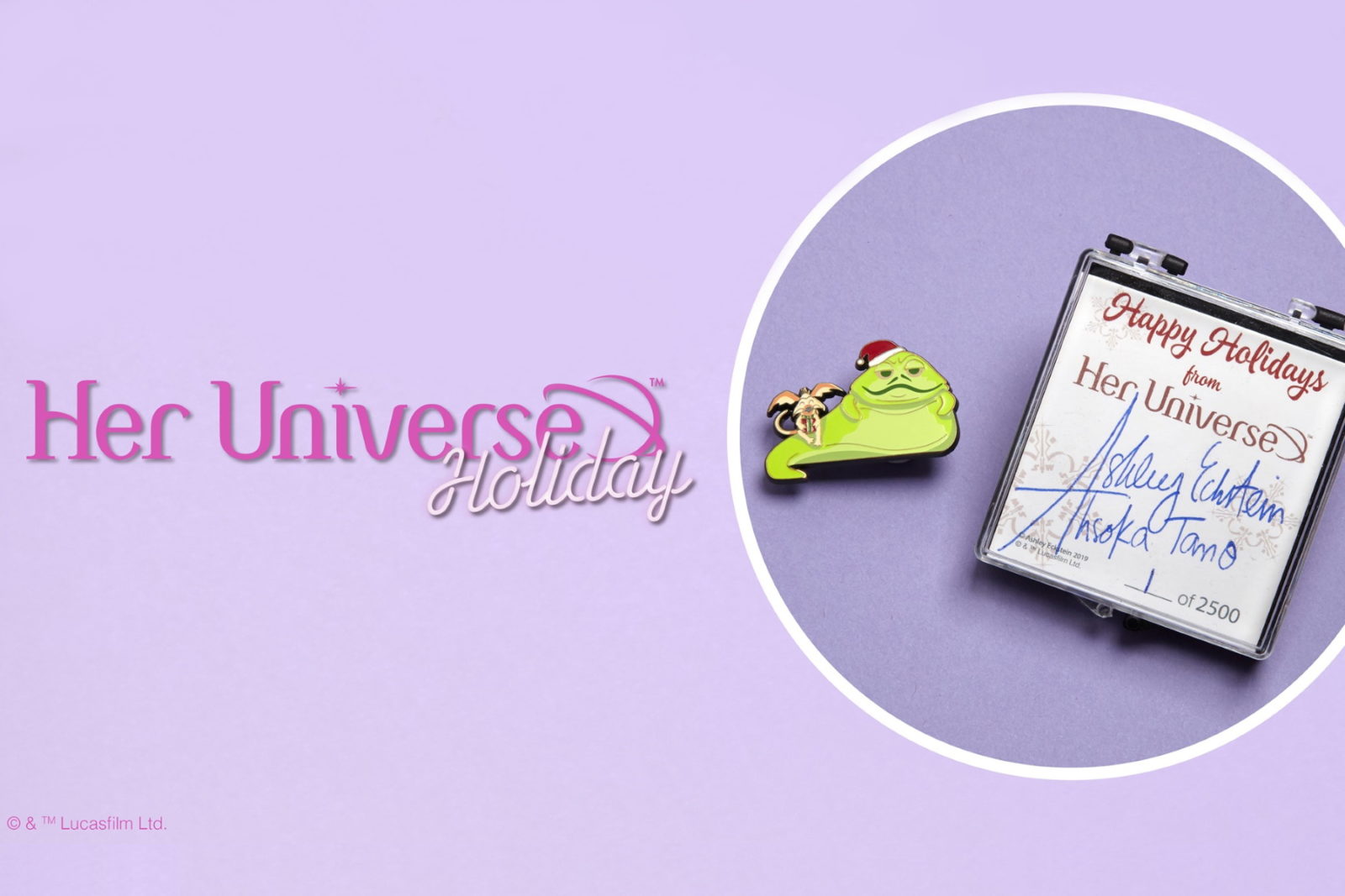 Her Universe Star Wars Holiday Pin 2019