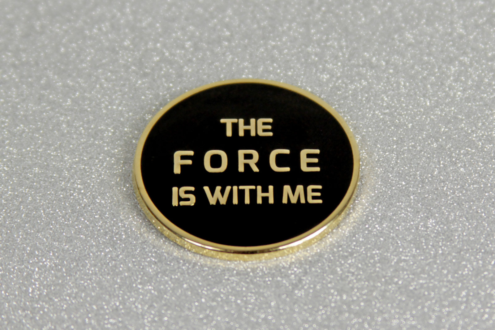 'The Force Is With Me' Button