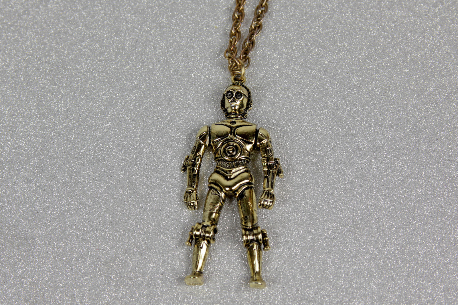 Vintage C-3PO Necklace