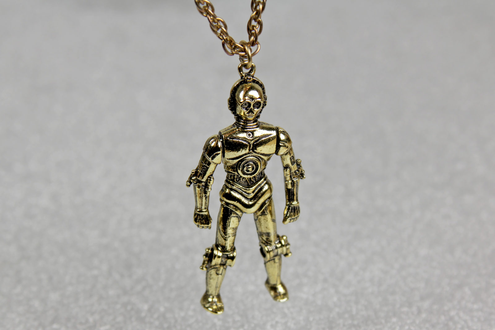 Vintage C-3PO Necklace