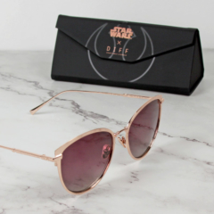Diff Eyewear Princess Leia Alderaan Gold Rebel Maroon Polarized Sunglasses Diff Eyewear Princess Leia Alderaan Gold Rebel Maroon Polarized Sunglasses
