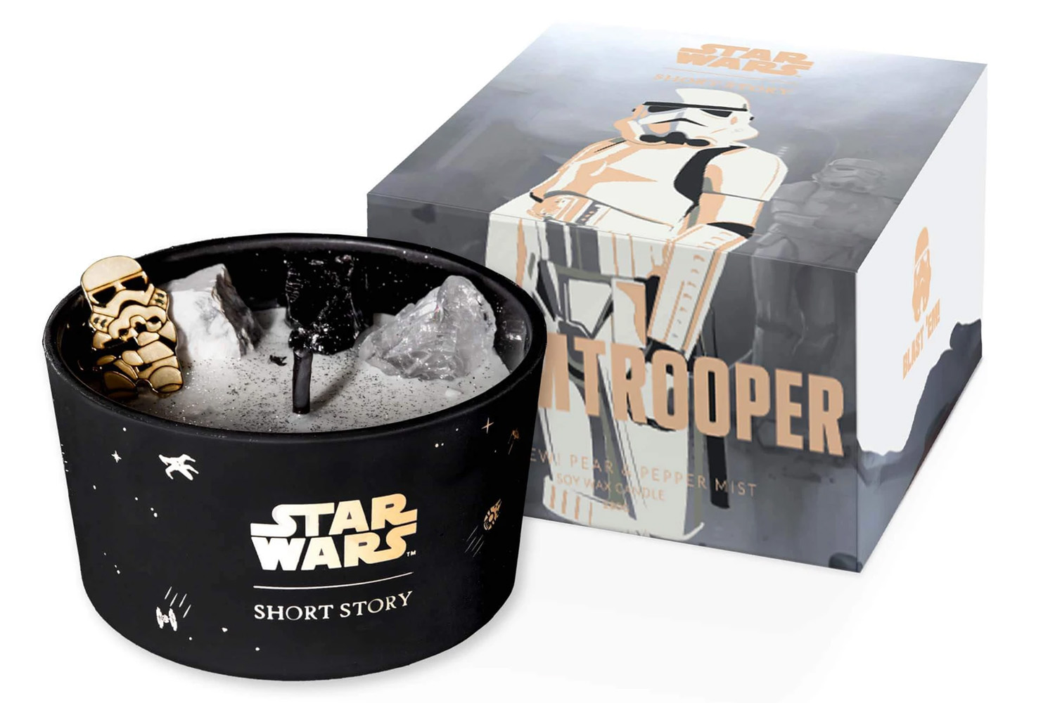 Short Story Star Wars Stormtrooper Candle