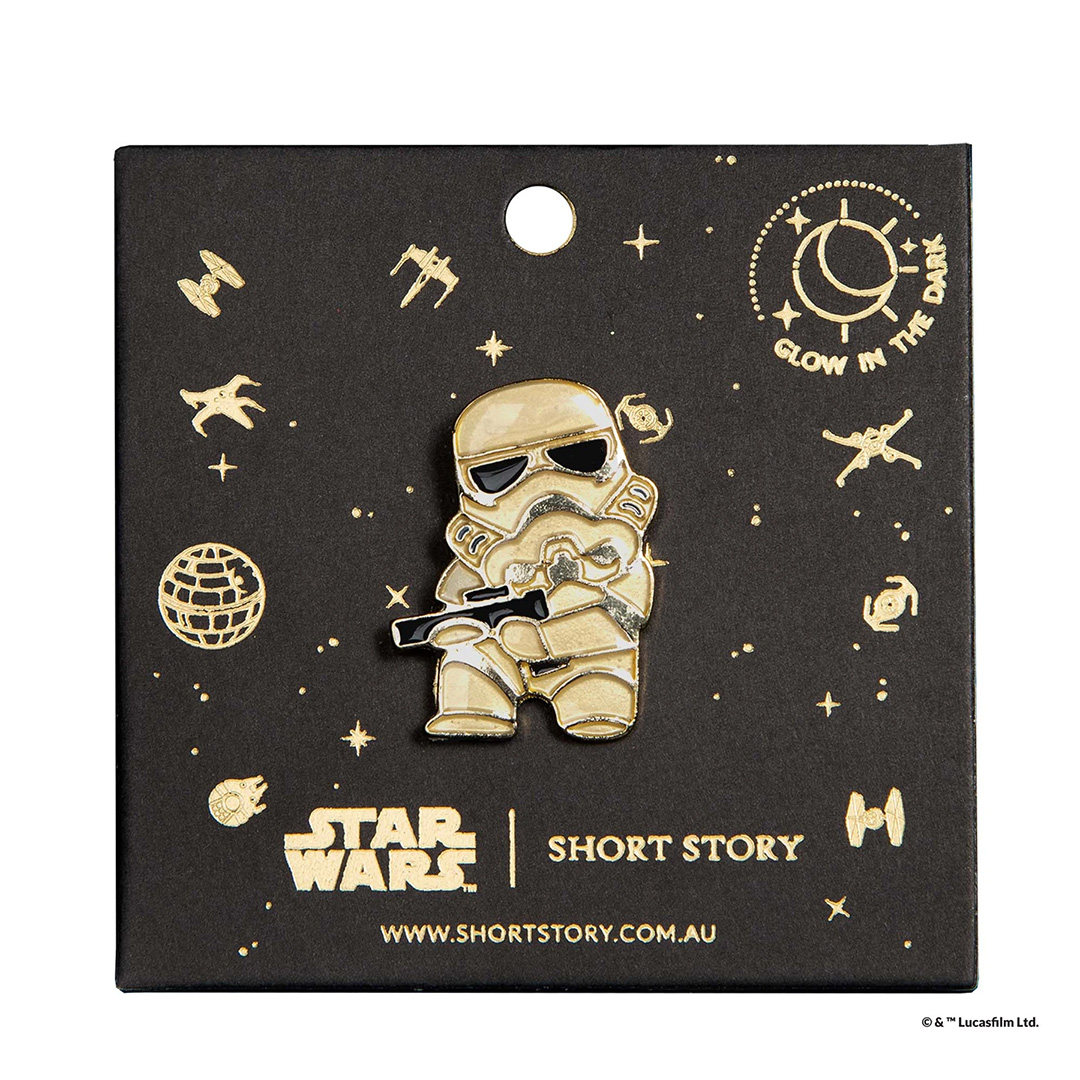 Short Story Star Wars Stormtrooper Pin