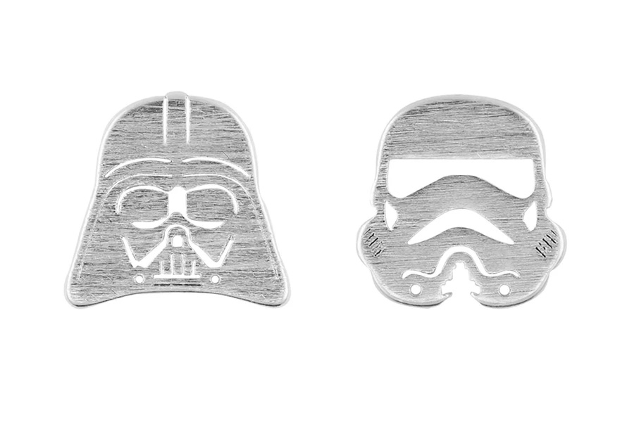 Short Story Star Wars Darth Vader and Stormtrooper Earrings