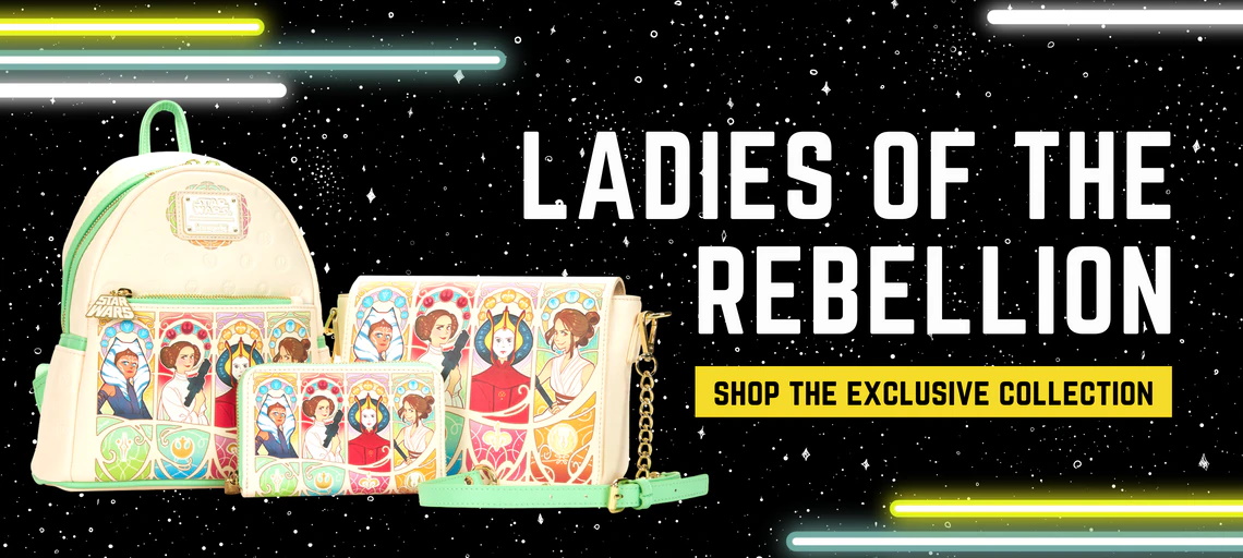Loungefly x Star Wars Ladies Of The Rebellion